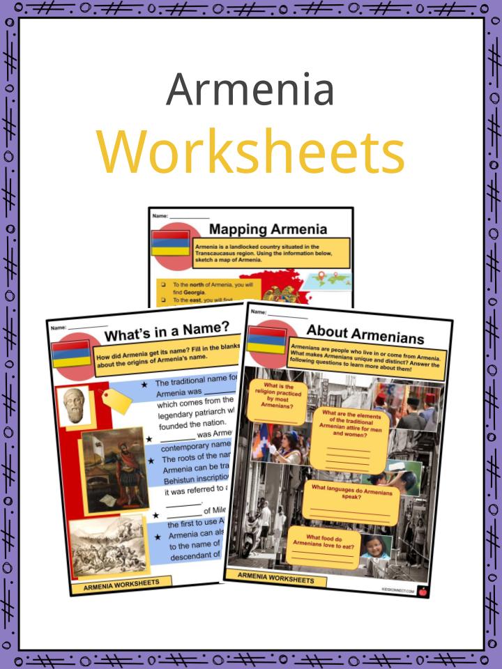 Armenia Worksheets