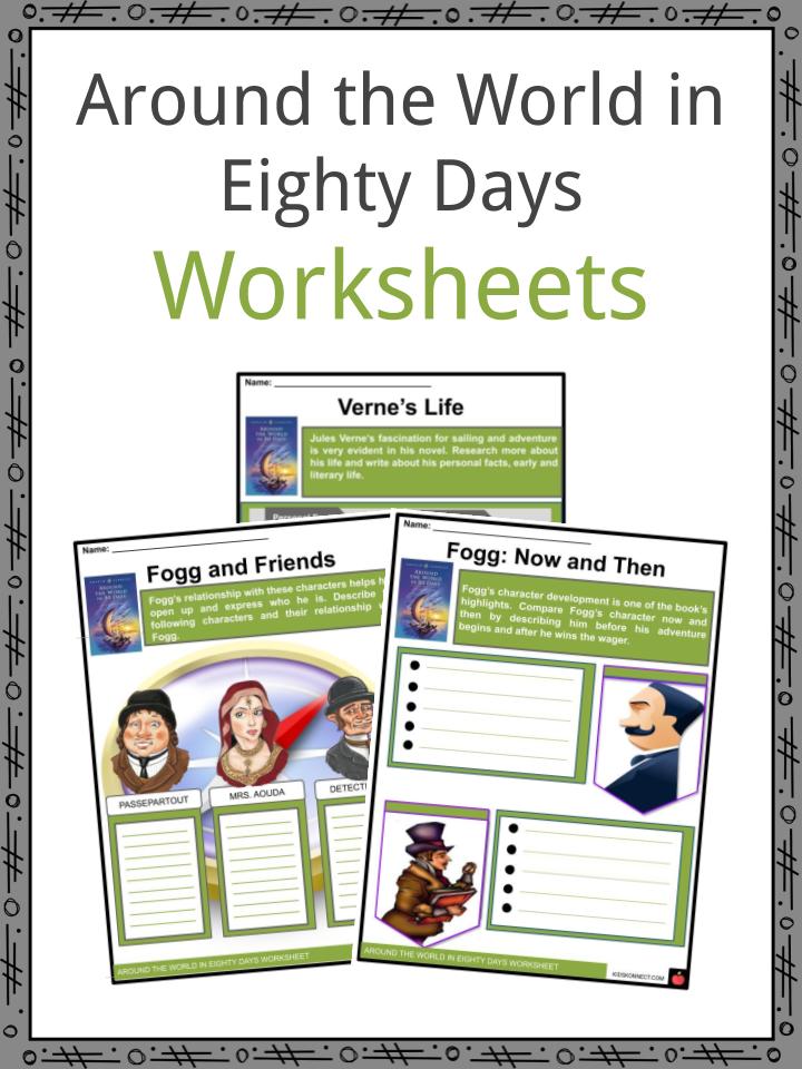 Around the World in Eighty Days Worksheets