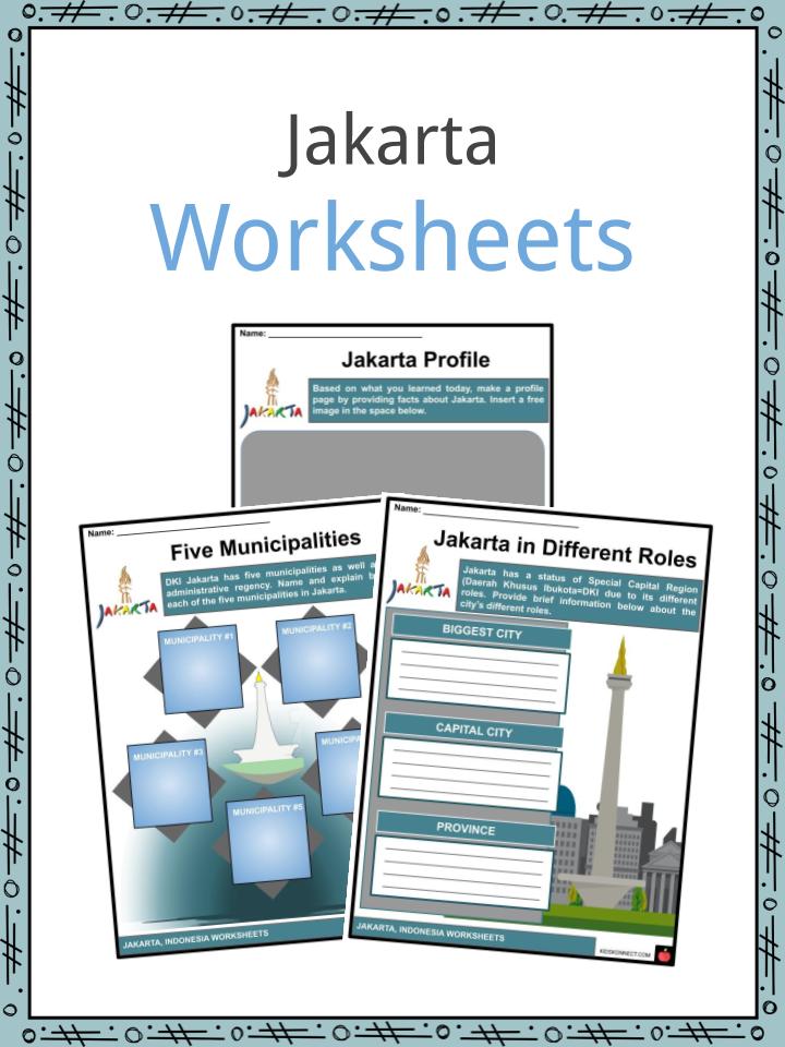 Jakarta Worksheets