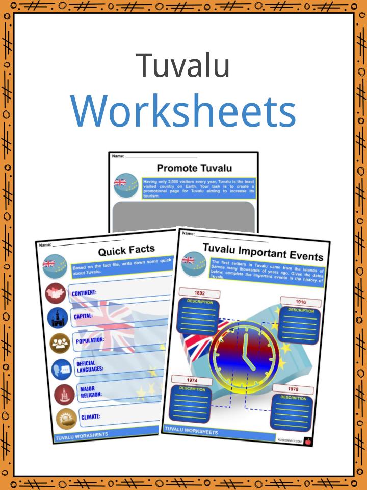 Tuvalu Worksheets