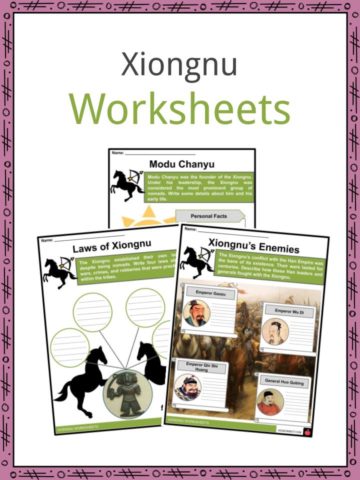 Xiongnu Worksheets
