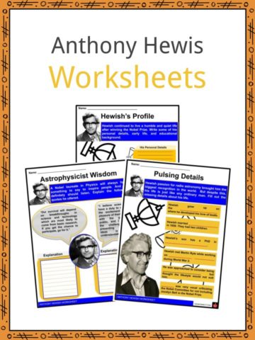 Anthony Hewish Worksheets
