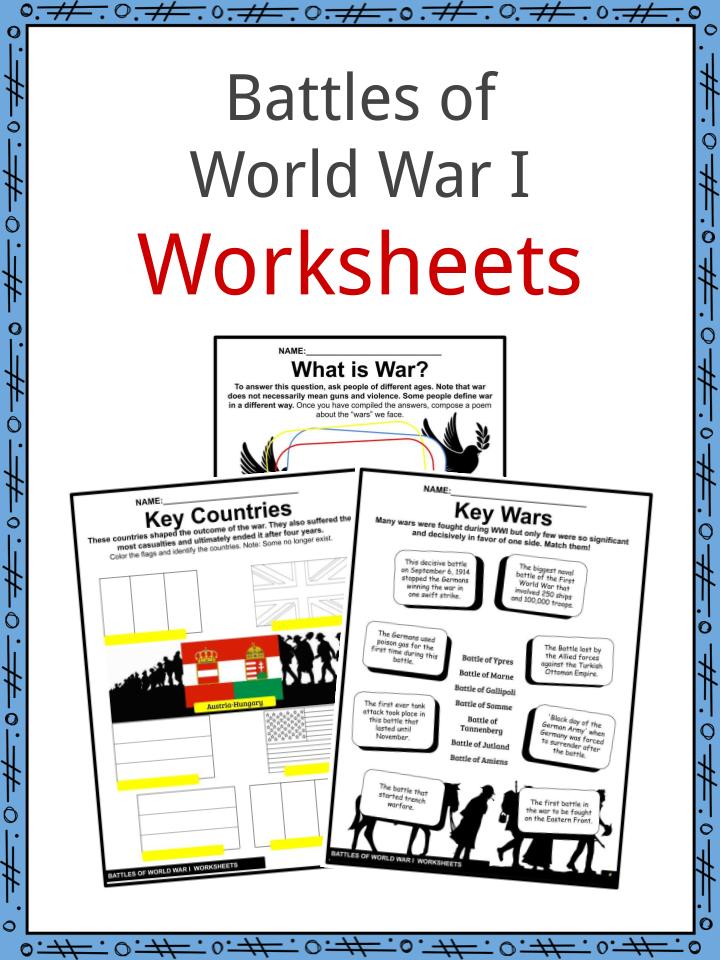 battles-of-world-war-i-facts-worksheets-causes-of-wwi-for-kids