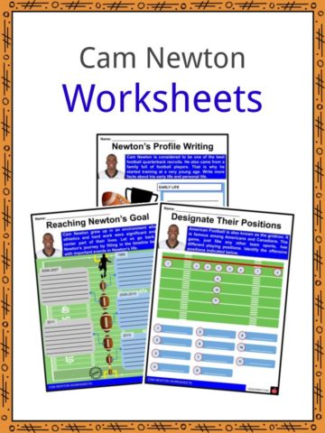 Cam Newton Worksheets