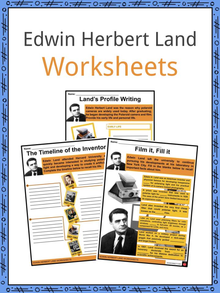 Edwin Herbert Land Facts, Worksheets, Biography & Early Years For Kids