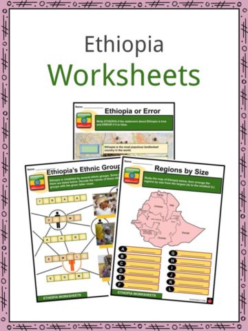 Ethiopia Worksheets