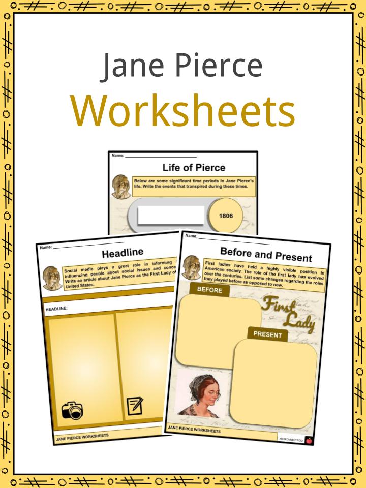 Jane Pierce Worksheets