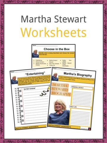 Martha Stewart Worksheets