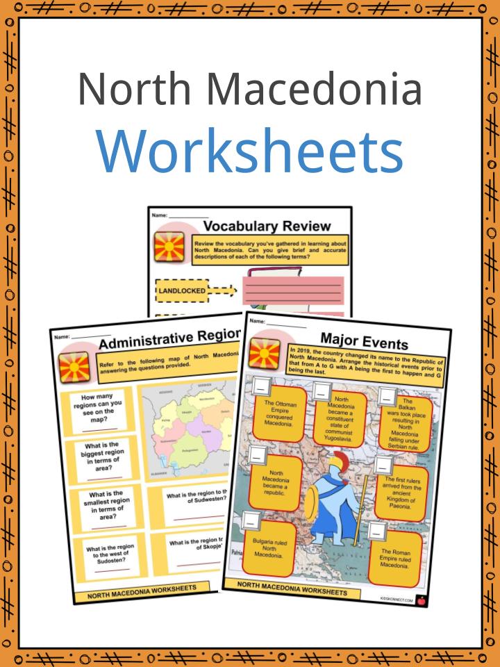 North Macedonia Worksheets