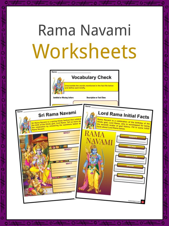Rama Navami Worksheets