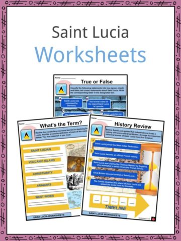 Saint Lucia Worksheets
