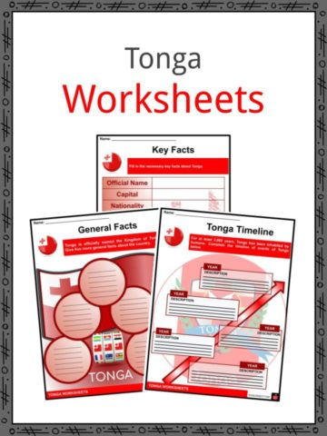 Tonga Worksheets