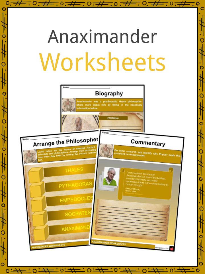Anaximander Worksheets