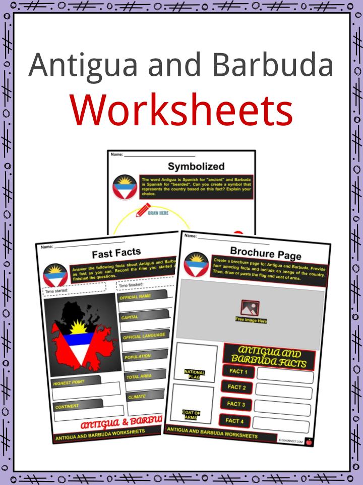 Antigua and Barbuda Worksheets