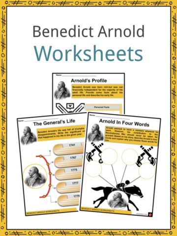 Benedict Arnold Worksheets