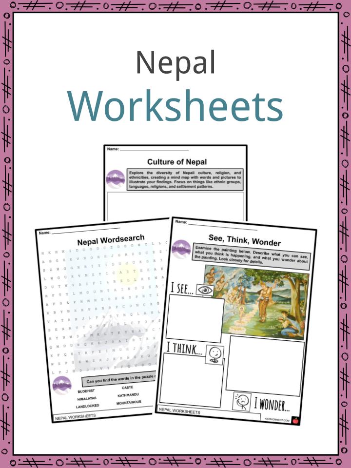 Nepal Worksheets