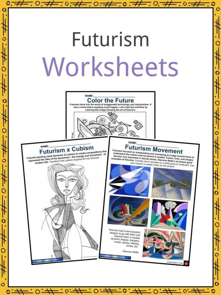Futurism Worksheets