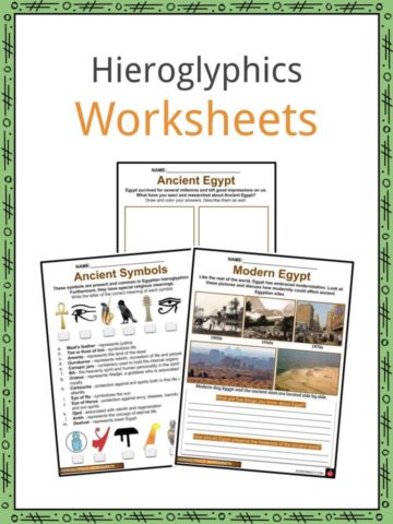 Hieroglyphics Worksheets