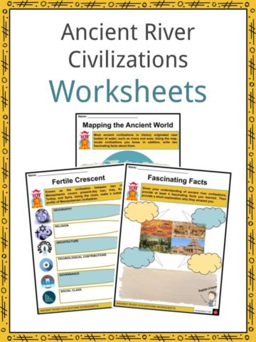 Ancient River Civilizations Worksheets