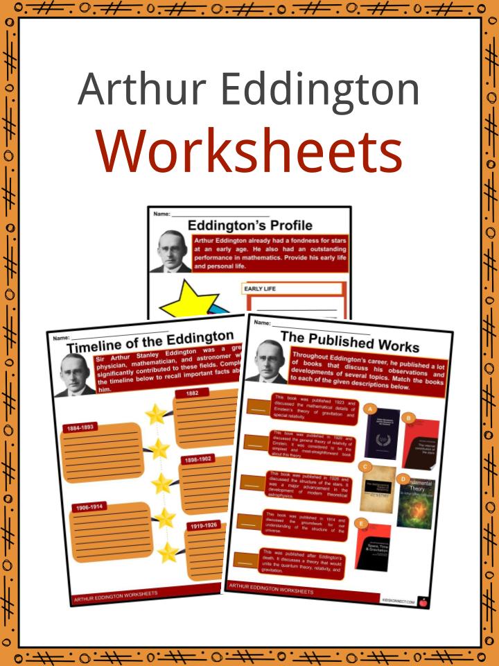 Arthur Eddington Facts, Worksheets, Biography & Early Life For Kids