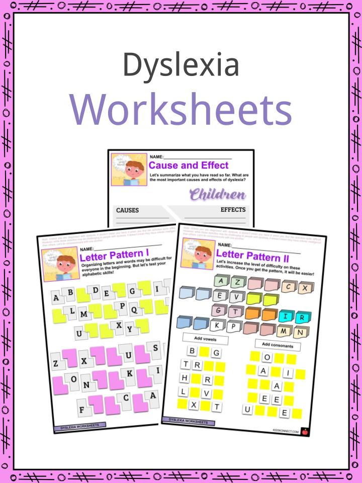 Dyslexia Worksheets