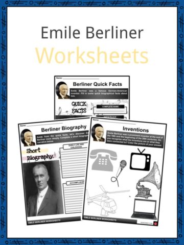 Emile Berliner Worksheets