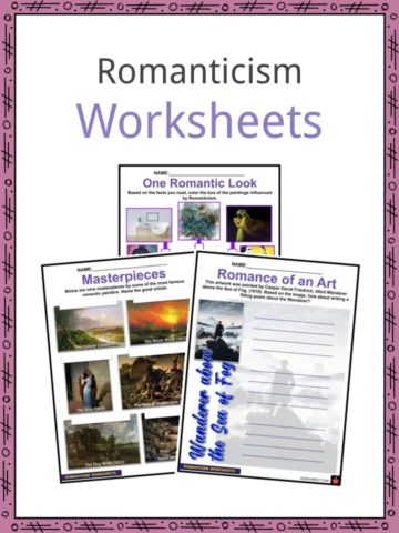 Romanticism Worksheets