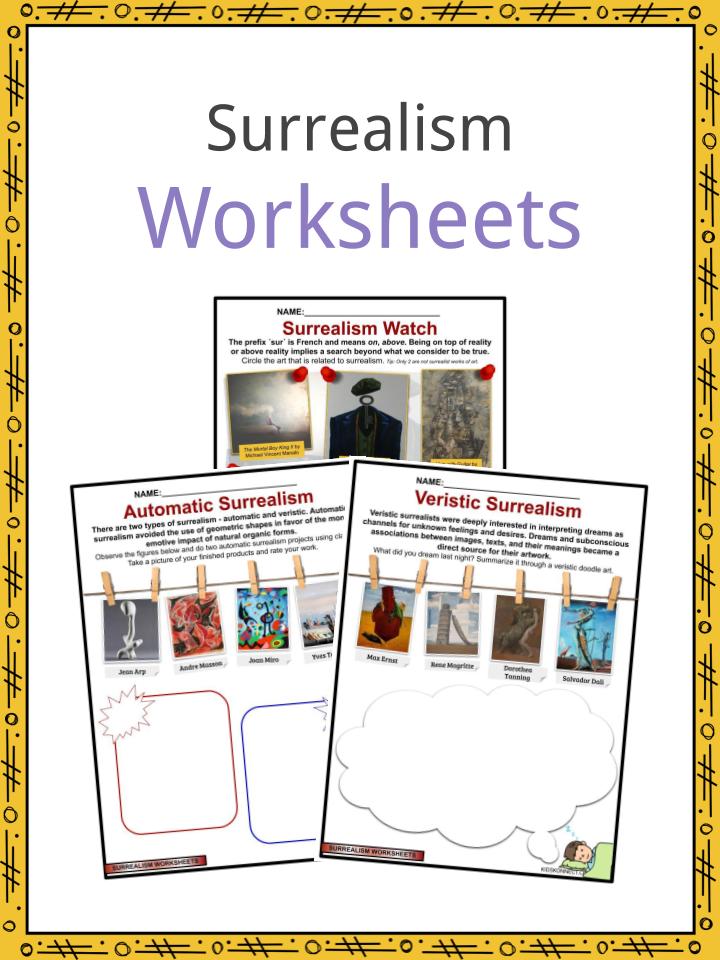 Surrealism Worksheets