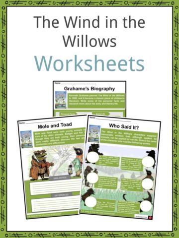 The Wind in the Willows Worksheets
