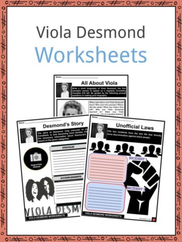 Viola Desmond Worksheets