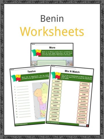 Benin Worksheets