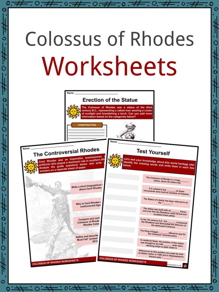 Colossus of Rhodes Worksheets