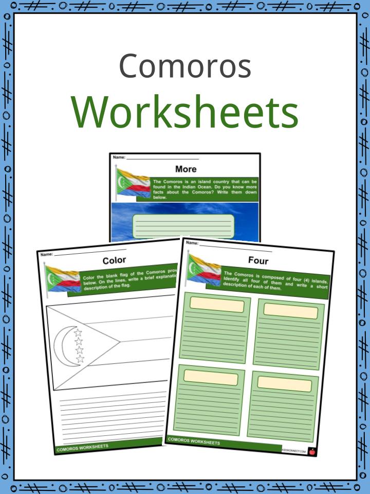 Comoros Worksheets