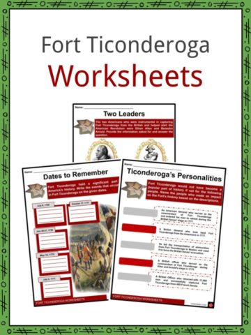 Fort Ticonderoga Worksheets