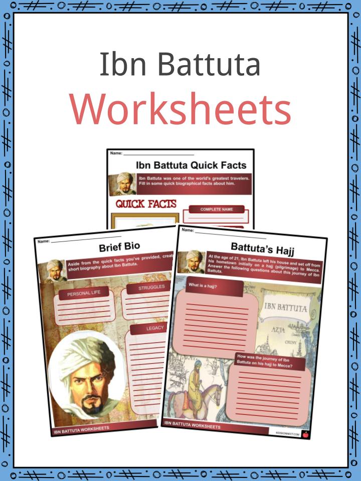 Ibn Battuta Worksheets
