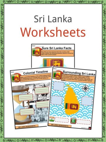 Sri Lanka Worksheets