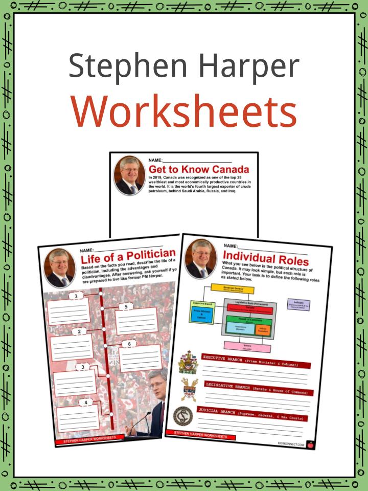 Stephen Harper Worksheets