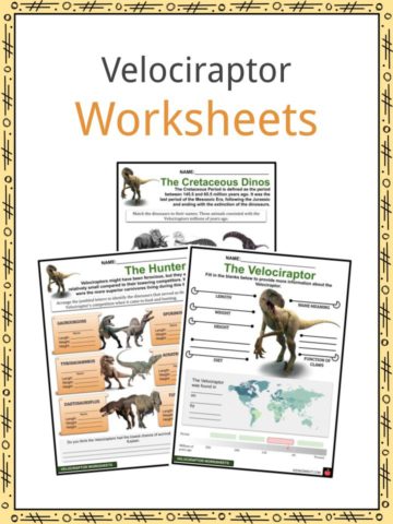 Velociraptor Worksheets