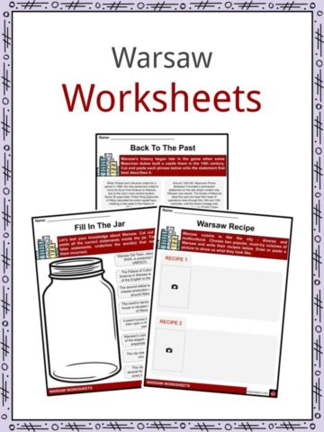 Warsaw Worksheets