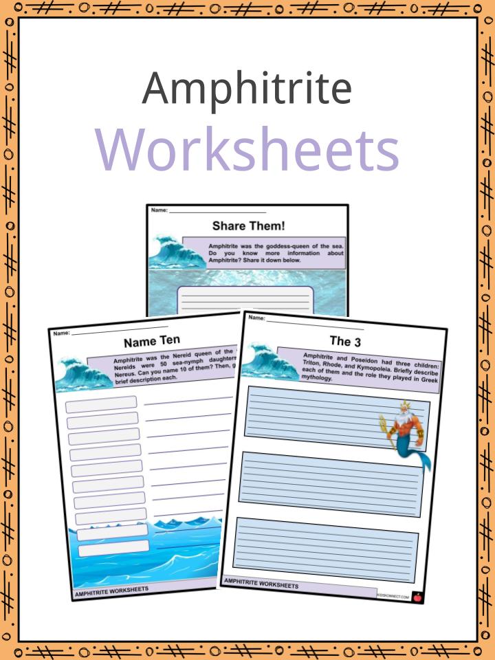 Amphitrite Worksheets