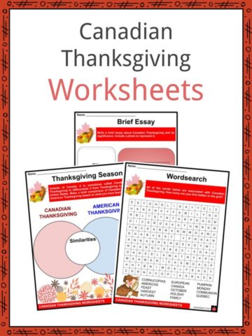 Canadian Thanksgiving Worksheets