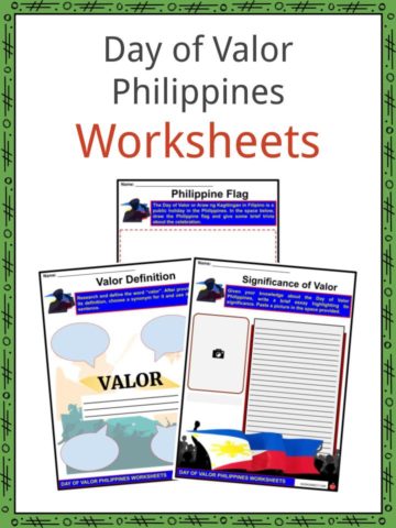 Day of Valor Philippines Worksheets