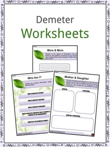 Demeter Worksheets