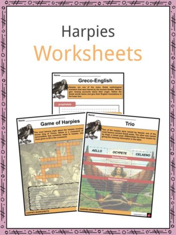Harpies Worksheets