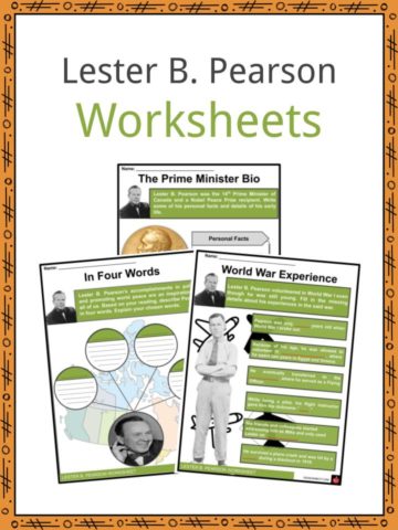 Lester B. Pearson Worksheets