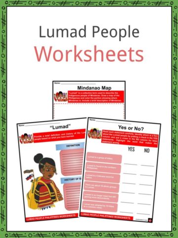 Lumad People Worksheets