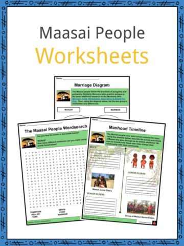 Maasai People Worksheets