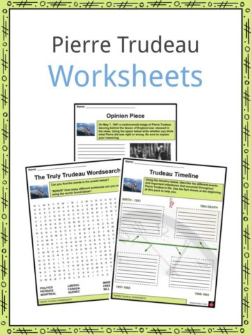 Pierre Trudeau Worksheets