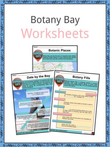 Botany Bay Worksheets