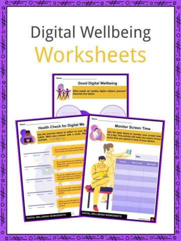 Digital Wellbeing Worksheets